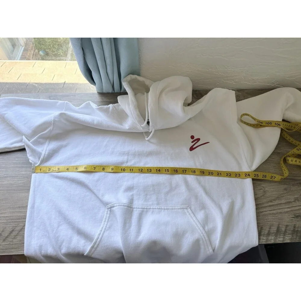 Gildan Unisex Adult Heavy Blend White “ Show Then You Love Dance “ Hoodie Size L